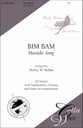 Bim Bam SA choral sheet music cover